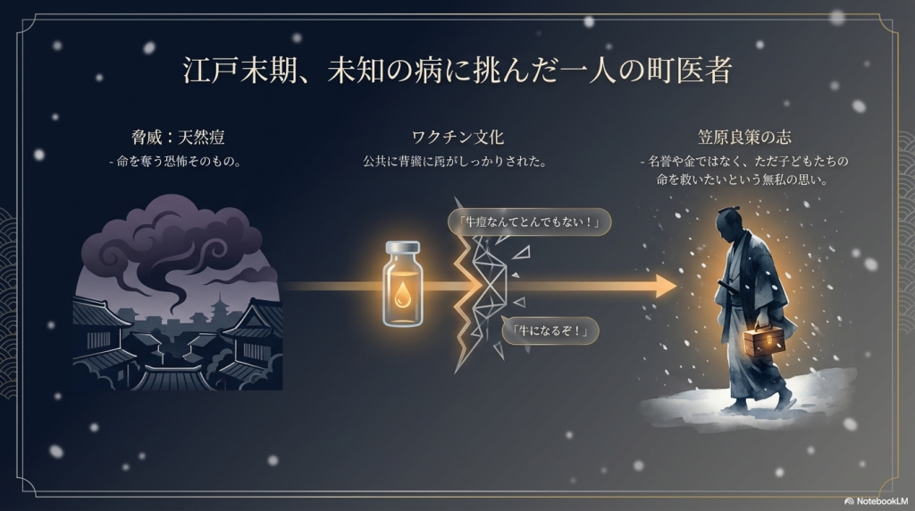 天然痘に立ち向かった町医者・笠原良策